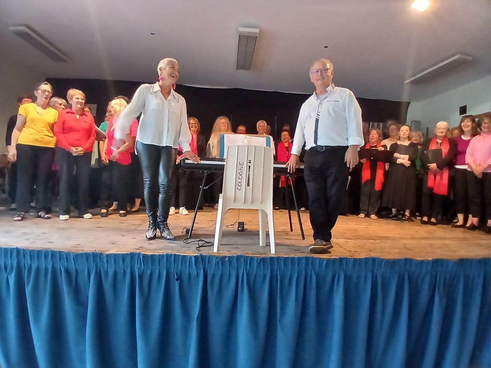 A cologne avec la chorale chantons sur le paou